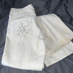 White seven for all man kind jeans